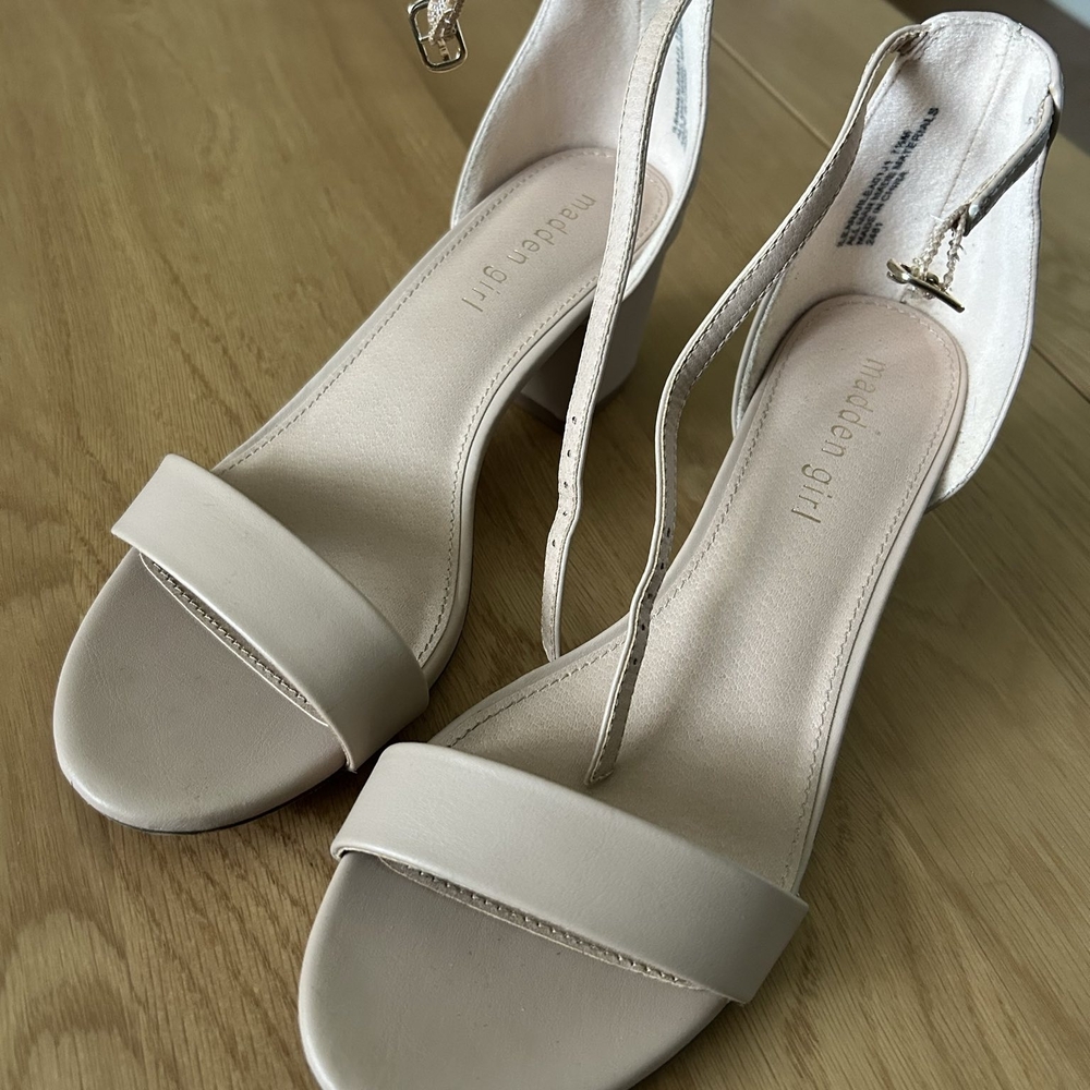 Nude Sandals by Madden Girl